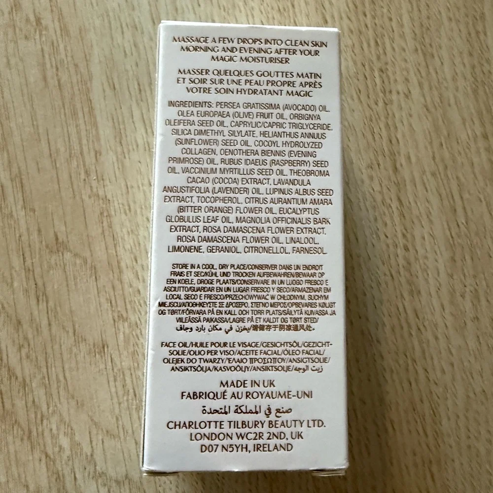 $85 New Charlotte Tilbury Collagen Superfusion Facial Oil - 30mL